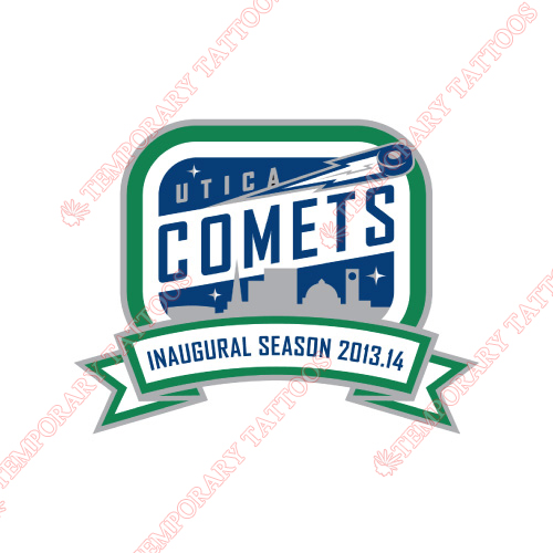 Utica Comets Customize Temporary Tattoos Stickers NO.9181